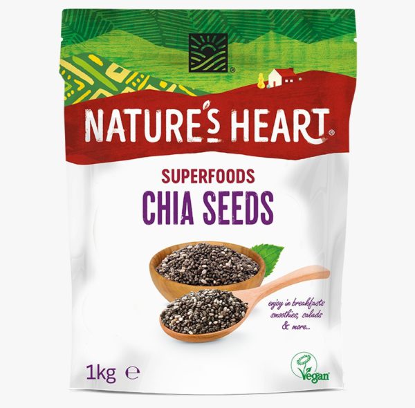英國直送 Nature's Heart 勁量裝超級奇亞籽 1kg